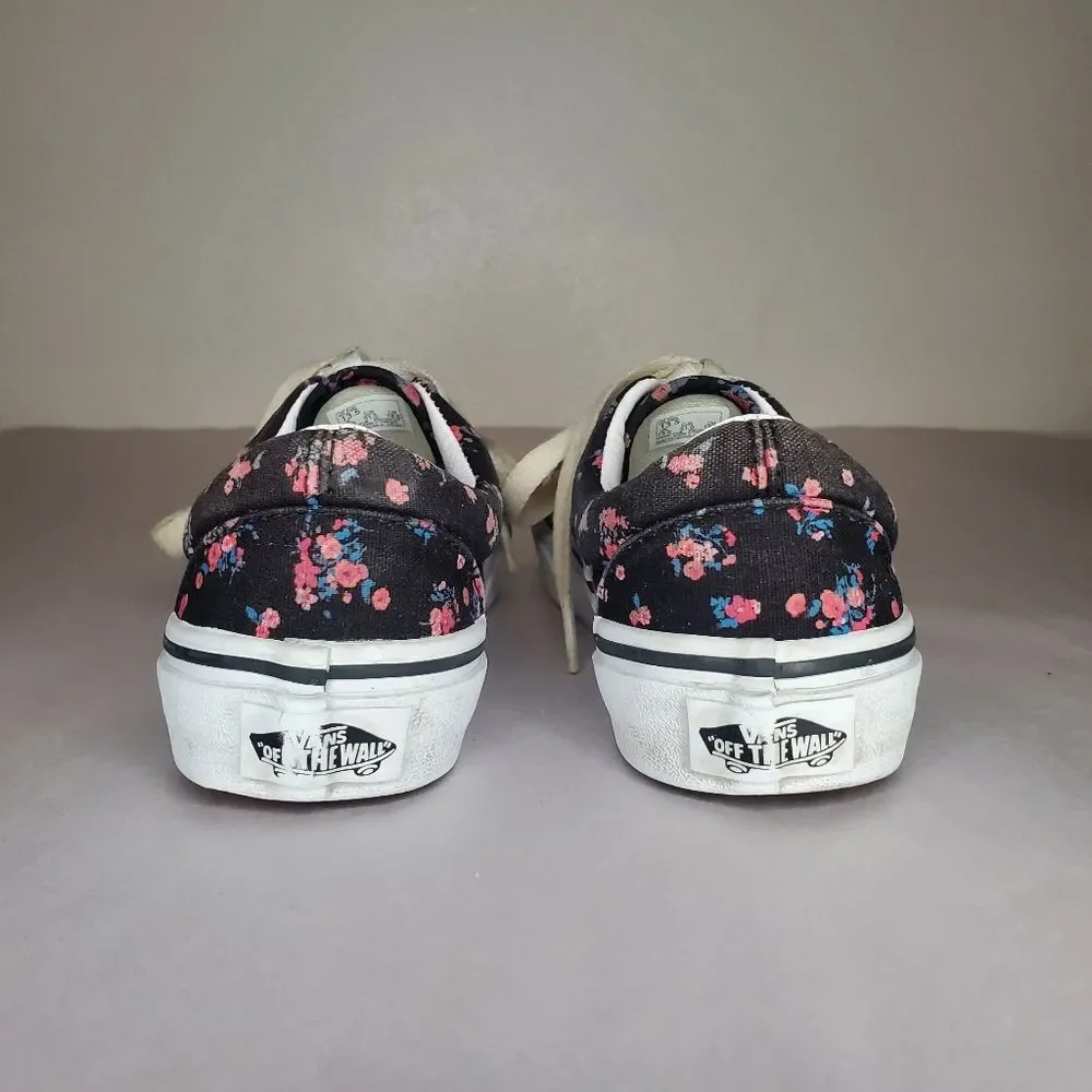 Vans Kids Floral Authentic Shoe Youth Size 13.5